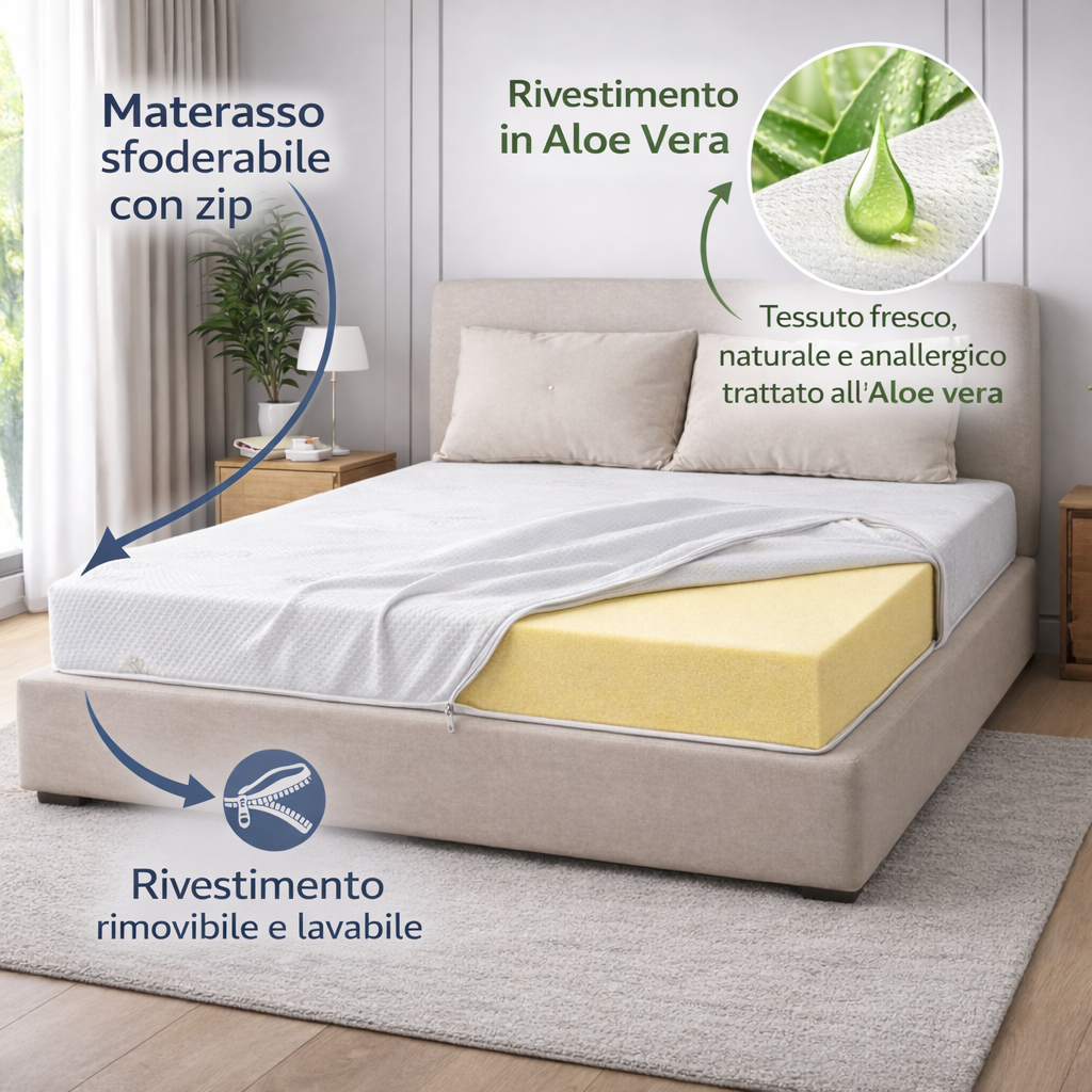 Materasso OrthoBalance Aloe H20