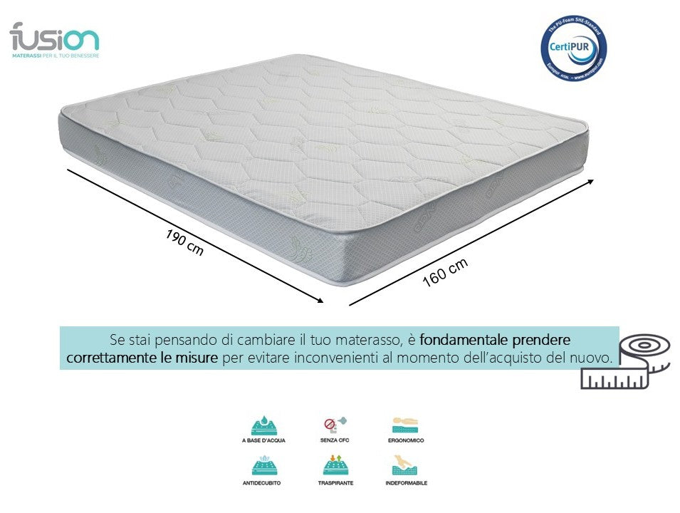 Materasso Water Foam pieghevole per divano letto