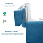 Materasso Water Foam pieghevole per divano letto