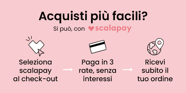 scalapay acquista in 3 comode rate